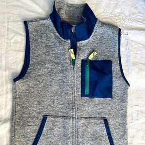 J Crew Crewcuts Kids Cotton/fleece Vest 12